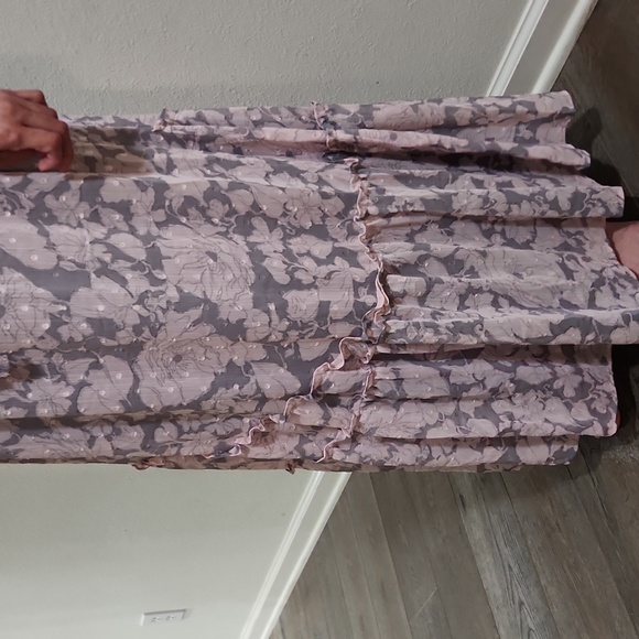 Lovestitch Floral Print Chiffon Maxi Dress - Picture 9 of 12